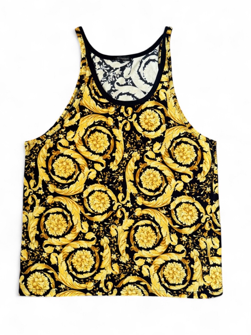 Versace Barocco Men’s Tank Top Size 5 IT / Large (runs big)
